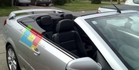 OPEL ASTRA H TWINTOP SPOILER POSTER