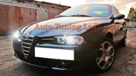ALFA 156 GI SET LAMPADE H7 BLU XENO
