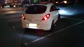 COPPIA LUCI TARGA LED CORSA D 05 AD