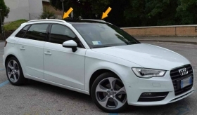 BARRE SUL TETTO PER AUDI A3 8V SPOR