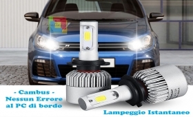 LAMPADE ABBAGLIANTI LED VW GOLF 6 2