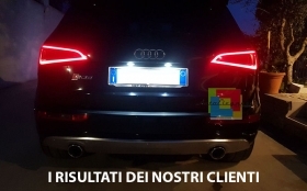 COPPIA LUCI TARGA LED AUDI Q5 RQ5 S