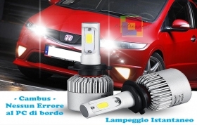 LAMPADE ABBAGLIANTI LED HONDA CIVIC