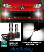 VW UP LAMPADE FENDINEBBIA LED CREE CAMBUS NO AVARIA 8000LM