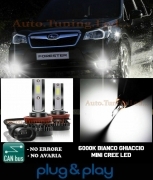 SUBARU FORESTER LAMPADE FENDINEBBIA LED CREE CAMBUS NO AVARIA 8000LM