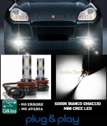 PORSCHE CAYENNE I LAMPADE FENDINEBBIA LED CREE CAMBUS NO AVARIA 8000LM