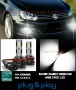 VW EOS LAMPADE FENDINEBBIA LED CREE CAMBUS NO AVARIA 8000LM