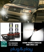 SUBARU FORESTER II LAMPADE FENDINEBBIA LED CREE CAMBUS NO AVARIA 8000LM
