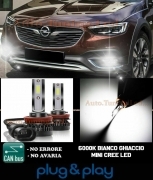 OPEL INSIGNIA B LAMPADE FENDINEBBIA LED CREE CAMBUS NO AVARIA 8000LM