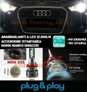 LAMPADE LED 12.000LM CREE AUDI A6 C7 4G ANABBAGLIANTI BIANCO