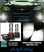 SUBARU OUTBACK III LAMPADE FENDINEBBIA LED CREE CAMBUS NO AVARIA 8000LM