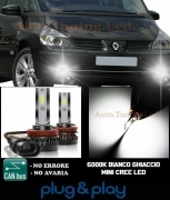 RENAULT ESPACE IV LAMPADE FENDINEBBIA LED CREE CAMBUS NO AVARIA 8000LM