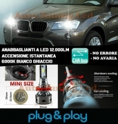 LAMPADE LED 12.000LM CREE BMW X3 F25 ANABBAGLIANTI BIANCO