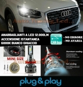 LAMPADE LED 12.000LM CREE AUDI Q2 ANABBAGLIANTI BIANCO