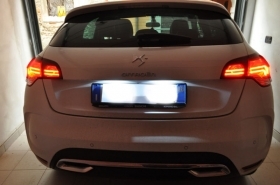 COPPIA LUCI TARGA LED BIANCO CITROE