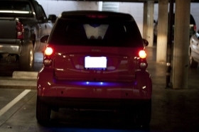 COPPIA LUCI TARGA LED SMART 451 450
