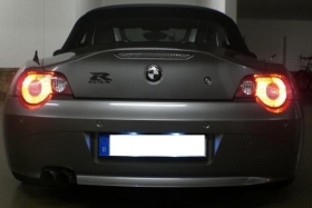 COPPIA LUCI TARGA LED BMW Z4  AD OG