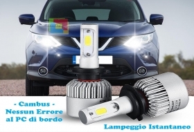 LAMPADE ABBAGLIANTI LED H7 NISSAN Q