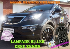 KIA SPORTAGE LAMPADE H7 CREE XENON