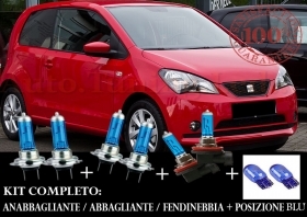 SEAT MII SET COMPLETO LAMPADE BLU X