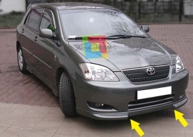 TOYOTA COROLLA 2002-2004 SPOILER SO