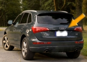 COPPIA LUCI TARGA LED BIANCO AUDI Q