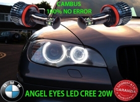 KIT ANGEL EYES LED 20W LED BMW X5 E