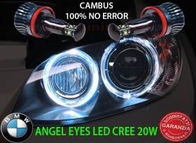 KIT ANGEL EYES LED 20W LED BMW SERI