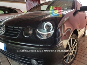 VW POLO 9N 01-05 FARI ANTERIORI ANG