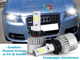 LAMPADE ANABBAGLIANTI LED AUDI A3 8