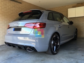 SOTTO PARAURTI IN ABS - AUDI A3 8V