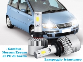 LAMPADE ABBAGLIANTI LED FIAT IDEA C