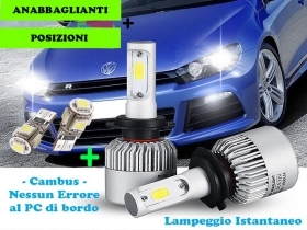 LAMPADE ANABBAGLIANTI CREE LED + T1
