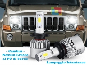 LAMPADE ANABBAGLIANTI LED JEEP COMM