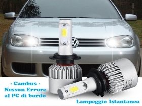 LAMPADE ABBAGLIANTI LED VW GOLF 4 1