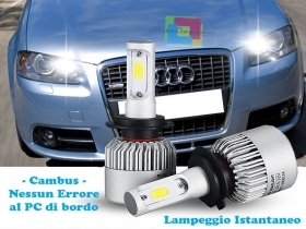LAMPADE ABBAGLIANTI LED AUDI A3 8P