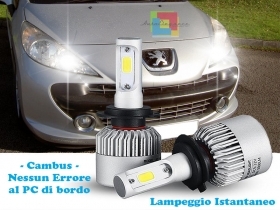 LAMPADE ABBAGLIANTI LED PEUGEOT 207