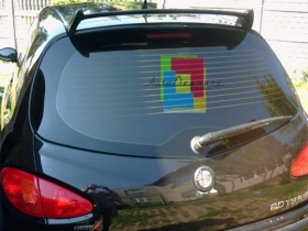 SPOILER SUL LUNOTTO POSTERIORE ALFA