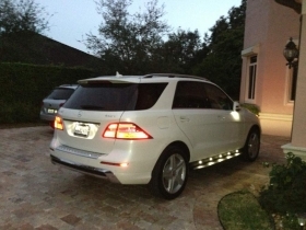 COPPIA LUCI TARGA LED BIANCO MERCED