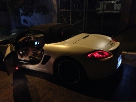 COPPIA LUCI TARGA LED PORSCHE BOXST