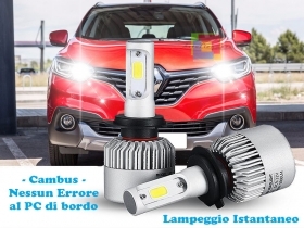 LAMPADE ABBAGLIANTI LED RENAULT KAD