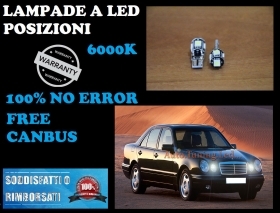COPPIA LUCI POSIZIONI MERCEDES W210