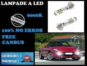 COPPIA FENDINEBBIA LED H1 NO ERROR