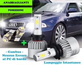 LAMPADE ANABBAGLIANTI LED + POSIZIO