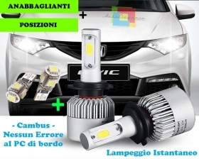 LAMPADE ANABBAGLIANTI LED + POSIZIO
