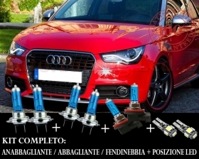 AUDI A1 S1 RS1 SET COMPLETO LAMPADE