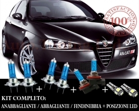 ALFA ROMEO 147 SET COMPLETO LAMPADE