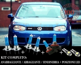 VW GOLF 4 IV SET COMPLETO LAMPADE B