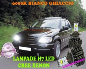 MERCEDES W163 LAMPADE H7 CREE XENON