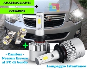 LAMPADE ANABBAGLIANTI LED + POSIZIO